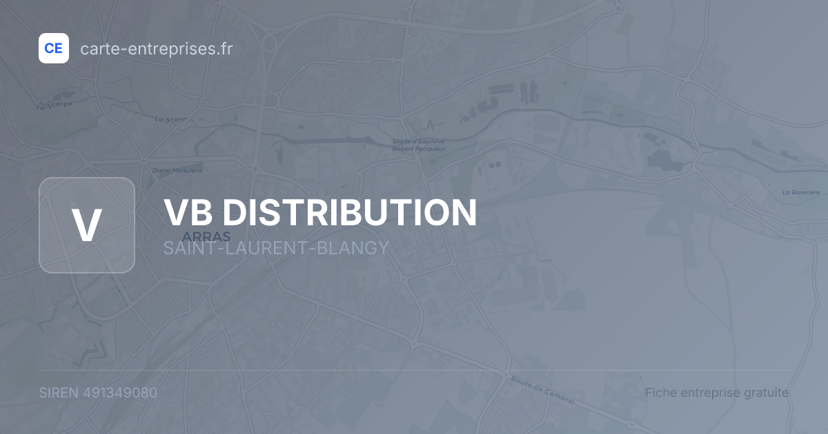 VB DISTRIBUTION — 491349080 — fiche entreprise
