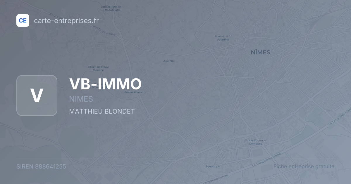 VB-IMMO — 888641255 — fiche entreprise