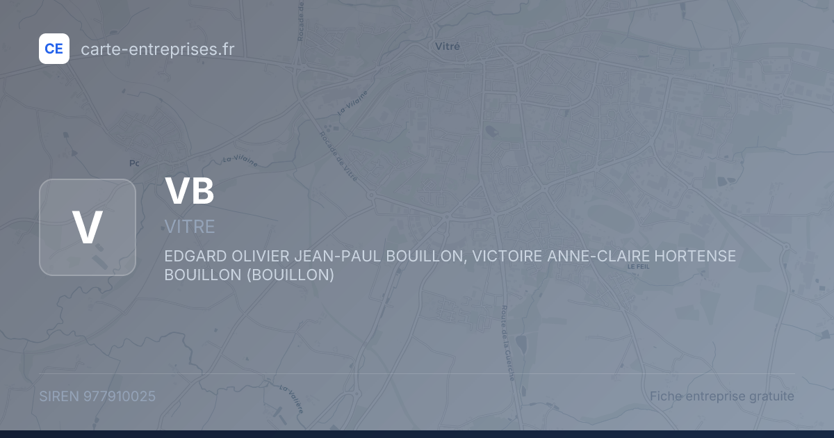 VB — 977910025 — fiche entreprise