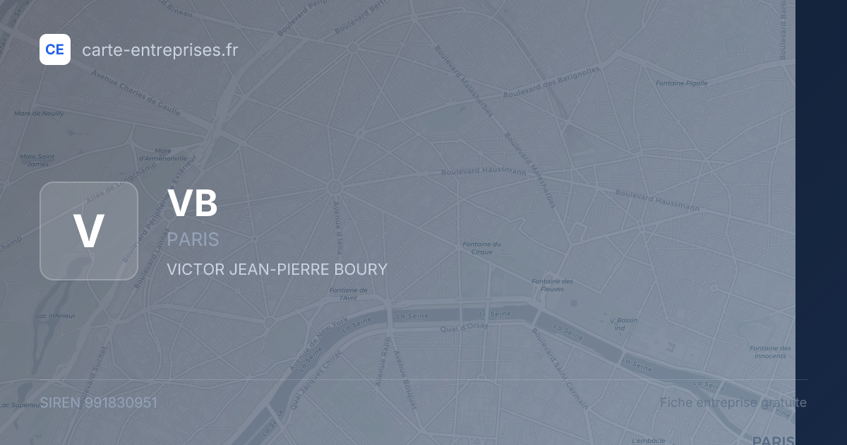 VB — 991830951 — fiche entreprise