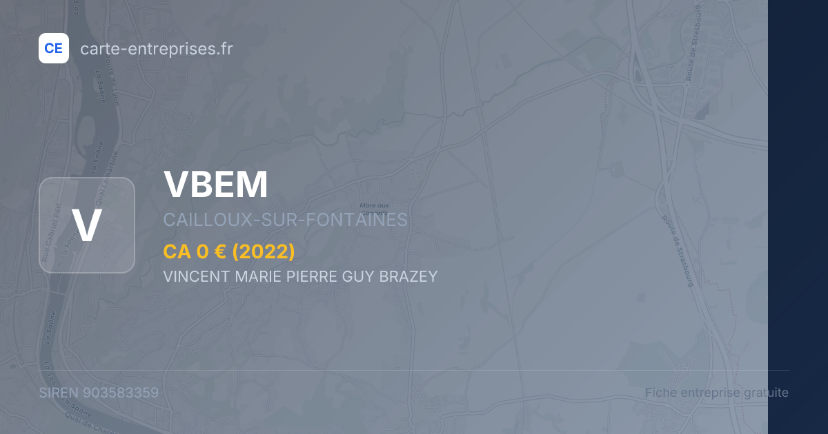 VBEM — 903583359 — fiche entreprise