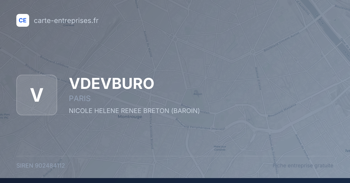 VDEVBURO — 902484112 — fiche entreprise