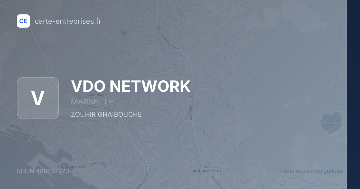 VDO NETWORK — 488837220 — fiche entreprise