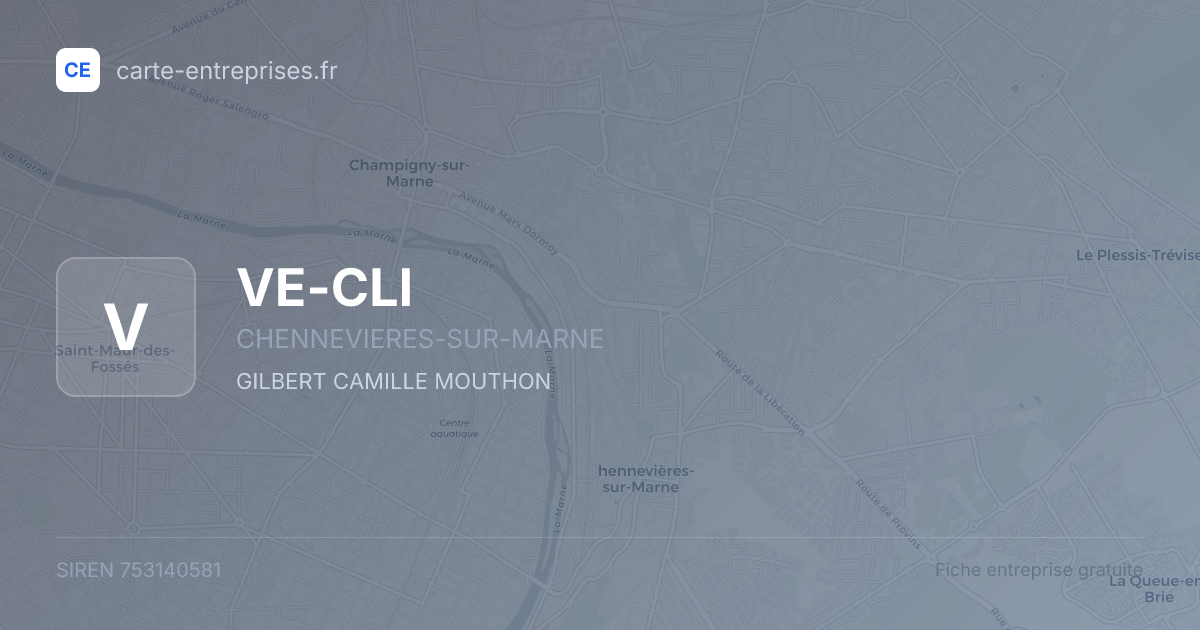 VE-CLI — 753140581 — fiche entreprise