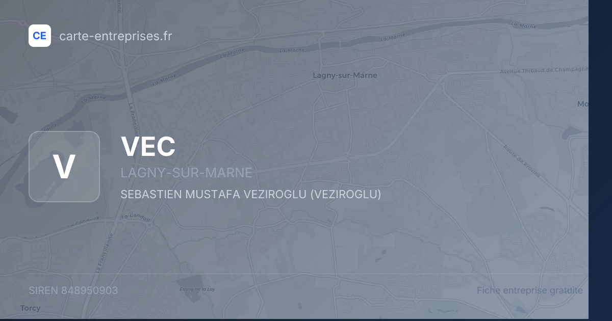 VEC — 848950903 — fiche entreprise