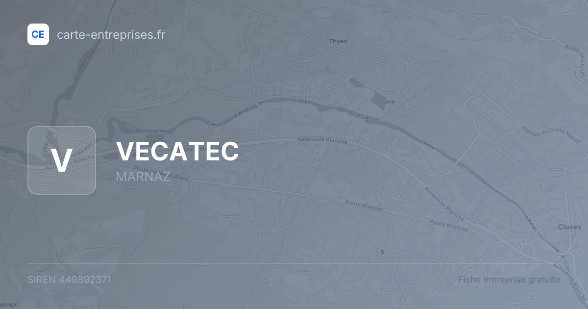 VECATEC — 449892371 — fiche entreprise