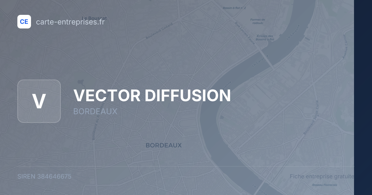VECTOR DIFFUSION — 384646675 — fiche entreprise