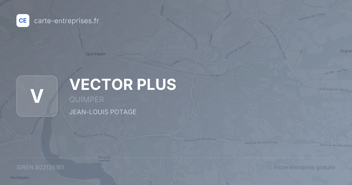 VECTOR PLUS — 802125161 — fiche entreprise