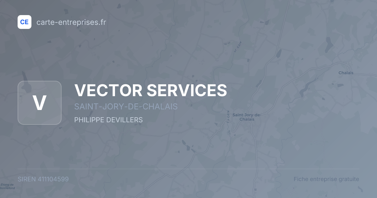VECTOR SERVICES — 411104599 — fiche entreprise