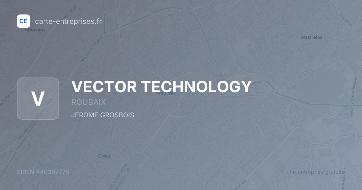 VECTOR TECHNOLOGY — 440307775 — fiche entreprise