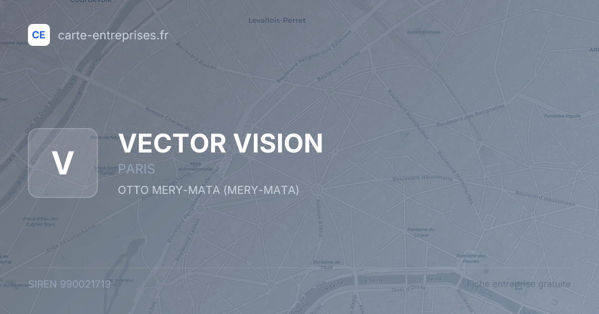 VECTOR VISION — 990021719 — fiche entreprise
