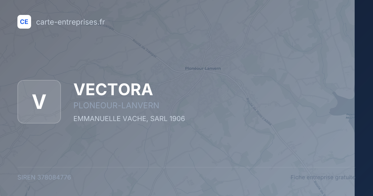 VECTORA — 378084776 — fiche entreprise