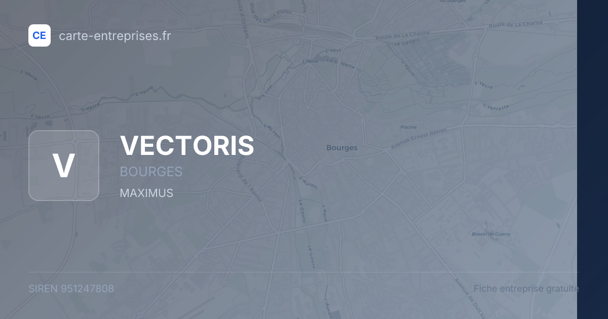 VECTORIS — 951247808 — fiche entreprise