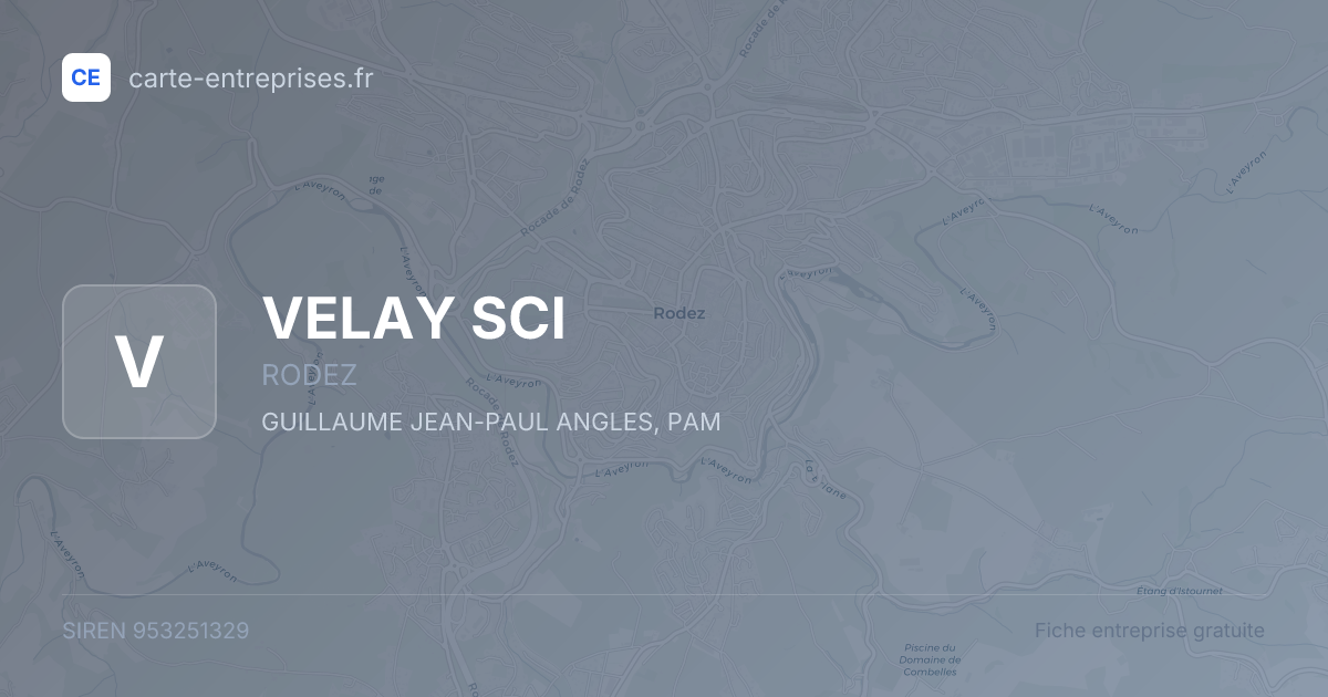 VELAY SCI — 953251329 — fiche entreprise