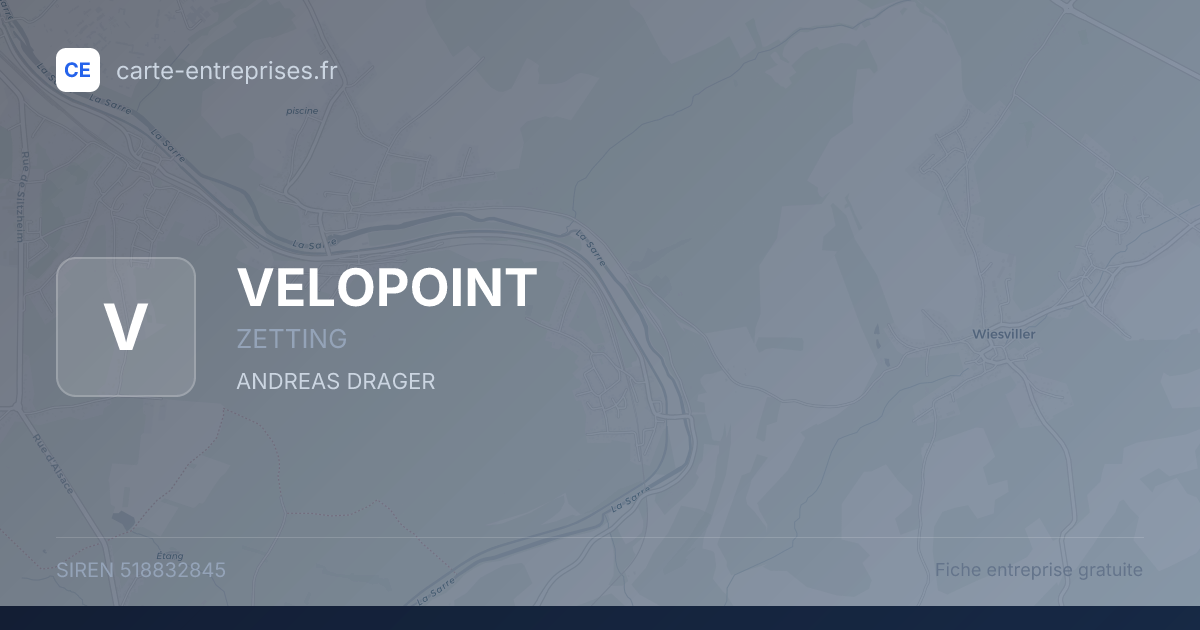 VELOPOINT — 518832845 — fiche entreprise
