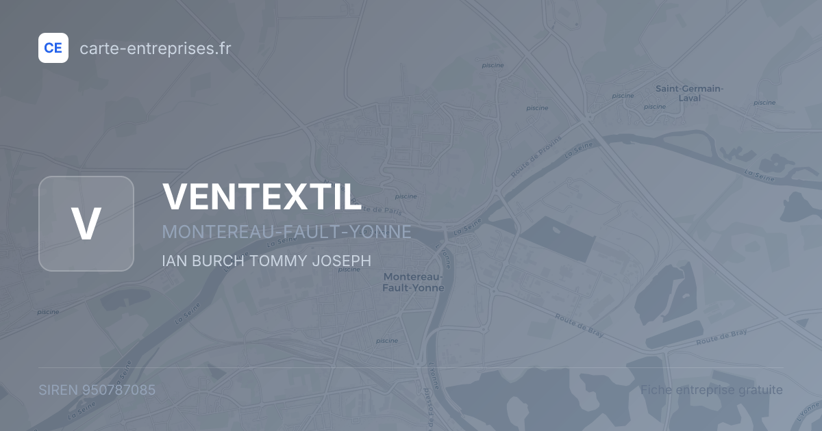 VENTEXTIL — 950787085 — fiche entreprise