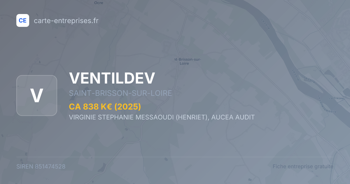 VENTILDEV — 851474528 — fiche entreprise