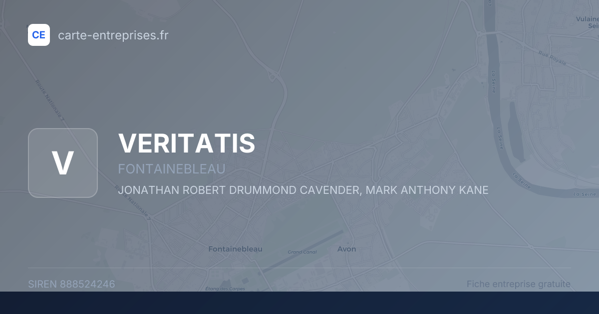 VERITATIS — 888524246 — fiche entreprise