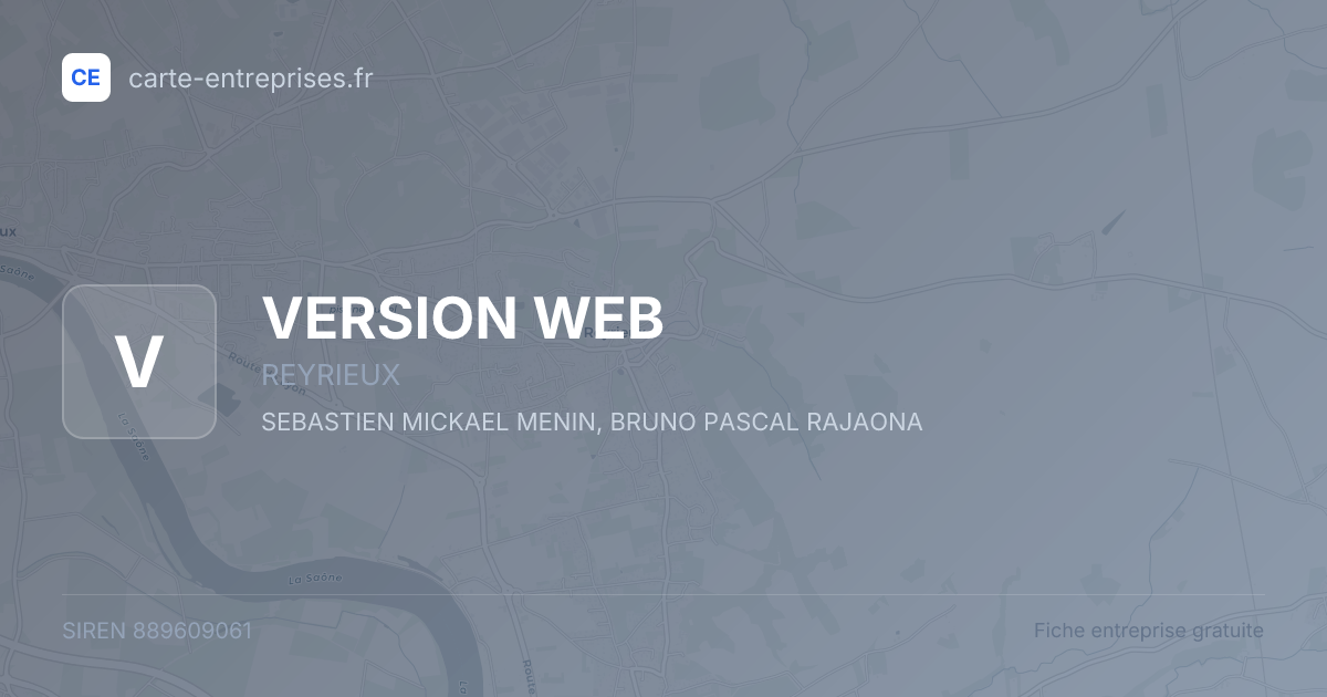 VERSION WEB — 889609061 — fiche entreprise