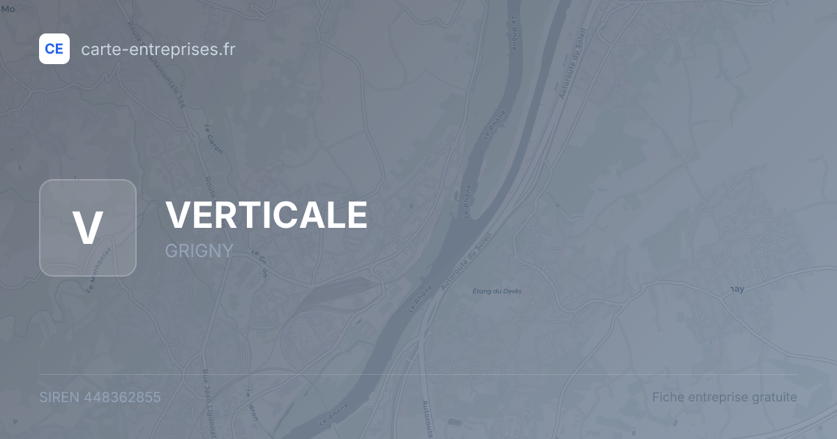 VERTICALE — 448362855 — fiche entreprise
