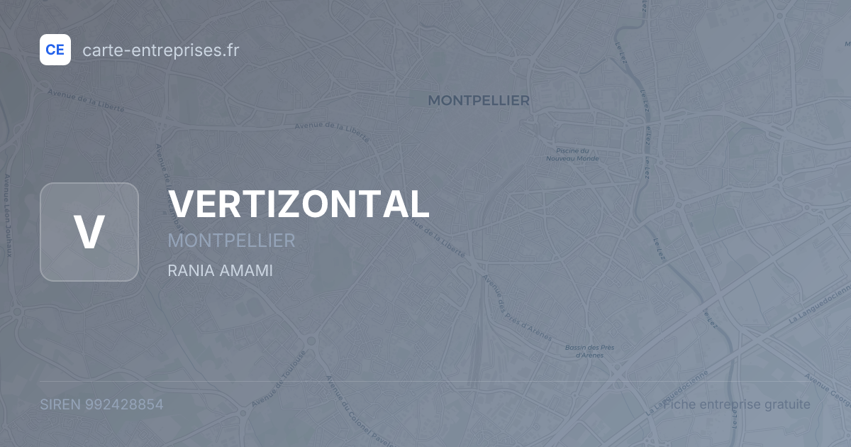 VERTIZONTAL — 992428854 — fiche entreprise
