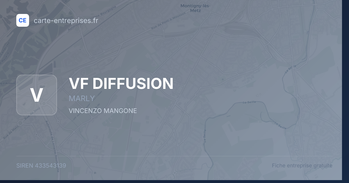 VF DIFFUSION — 433543139 — fiche entreprise