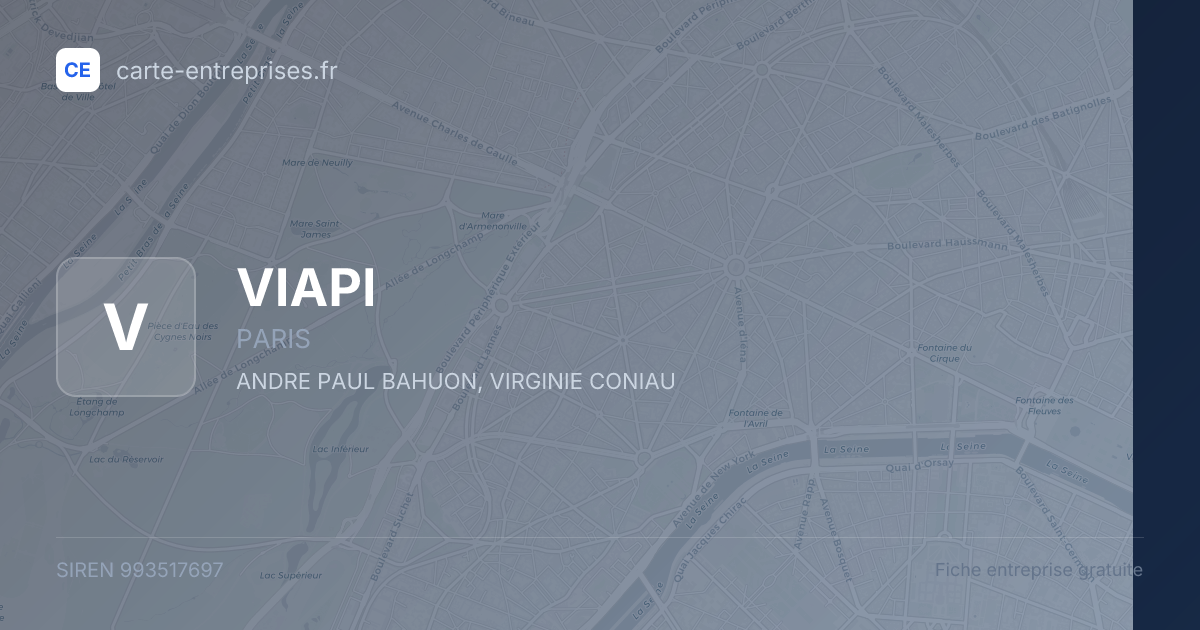 VIAPI — 993517697 — fiche entreprise