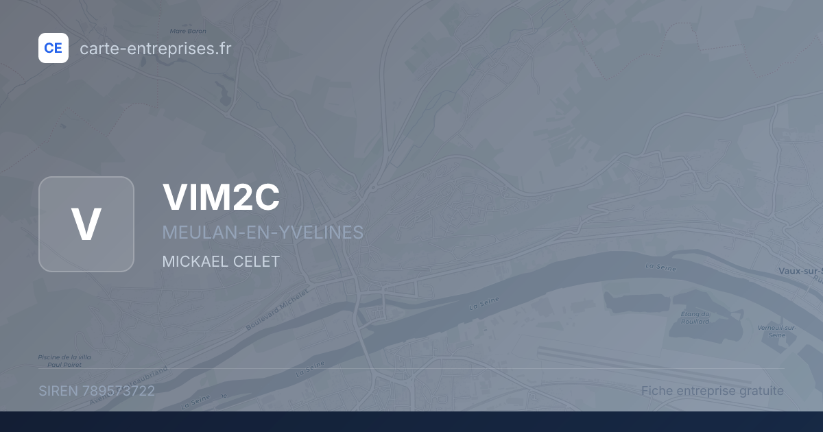 VIM2C — 789573722 — fiche entreprise