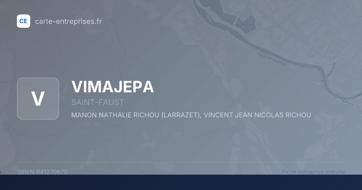 VIMAJEPA — 941270670 — fiche entreprise