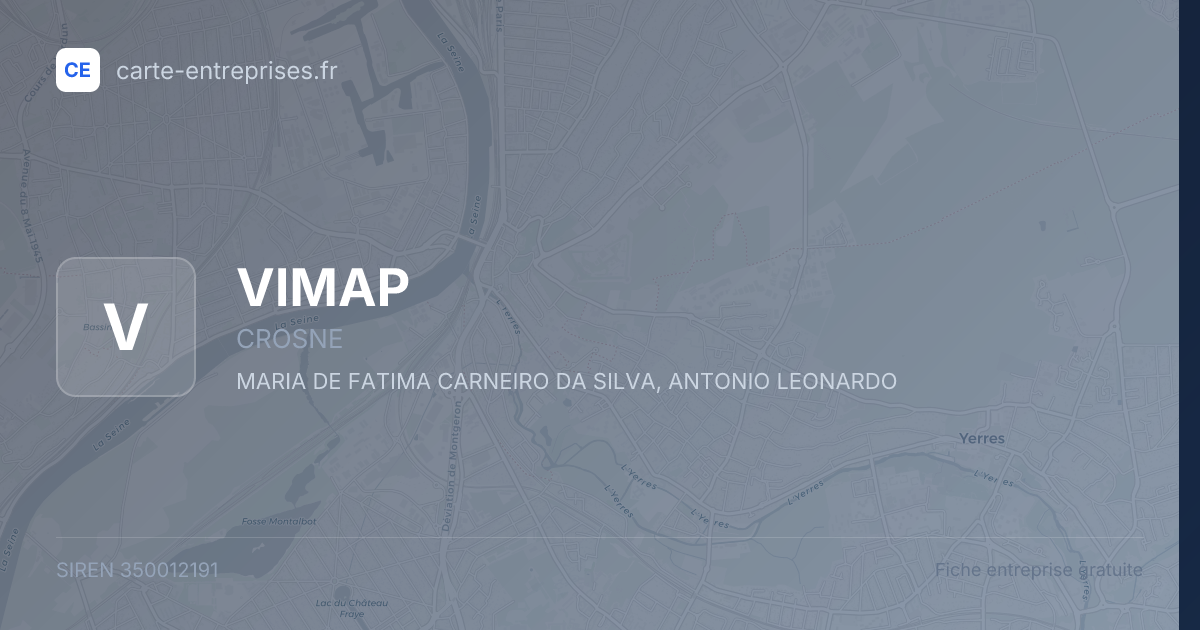 VIMAP — 350012191 — fiche entreprise