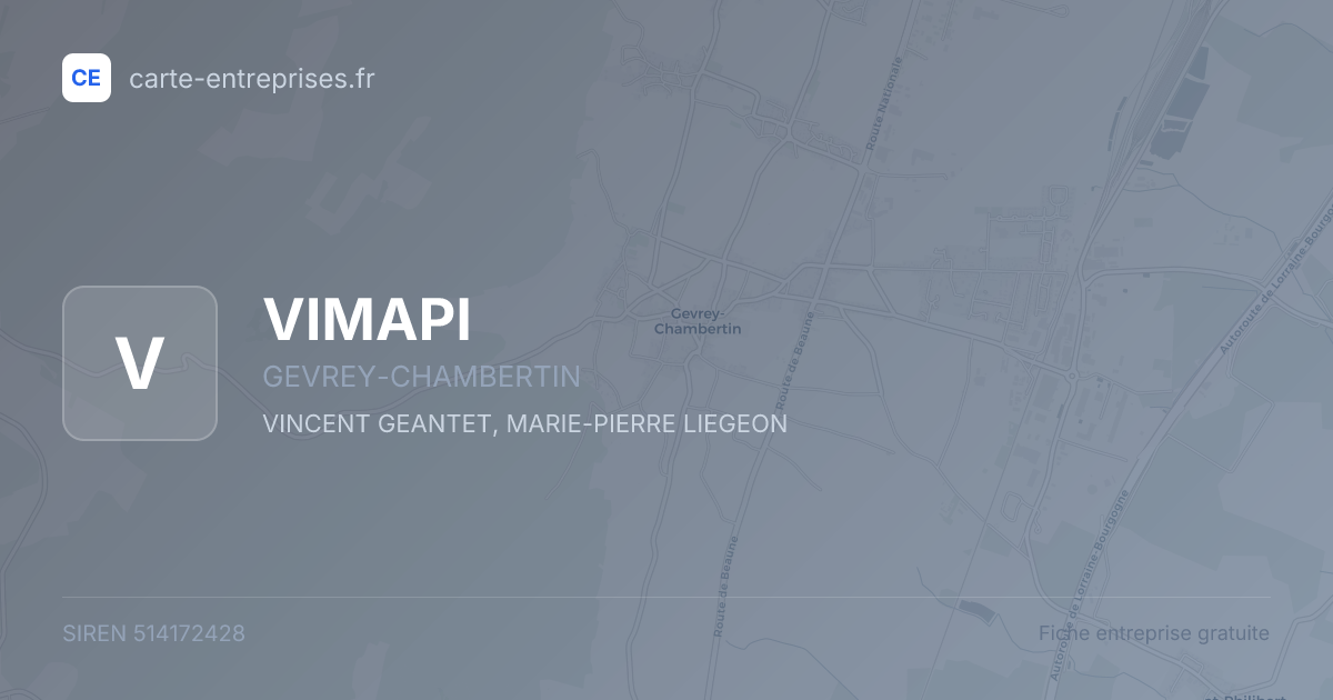 VIMAPI — 514172428 — fiche entreprise