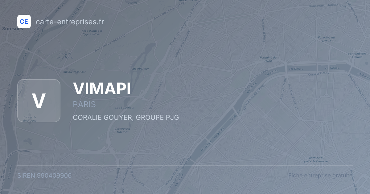 VIMAPI — 990409906 — fiche entreprise