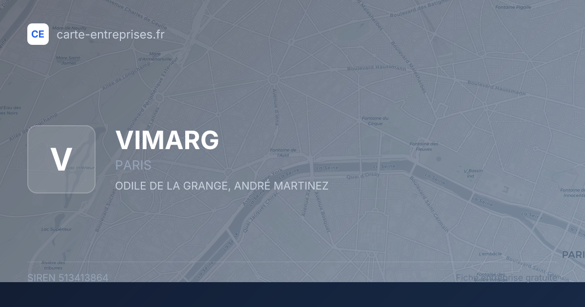 VIMARG — 513413864 — fiche entreprise