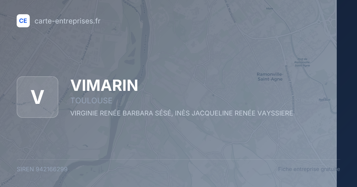VIMARIN — 942166299 — fiche entreprise