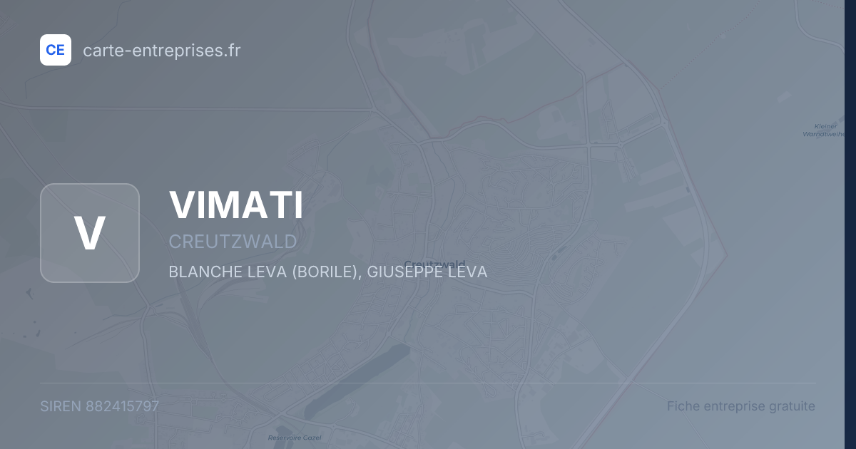 VIMATI — 882415797 — fiche entreprise
