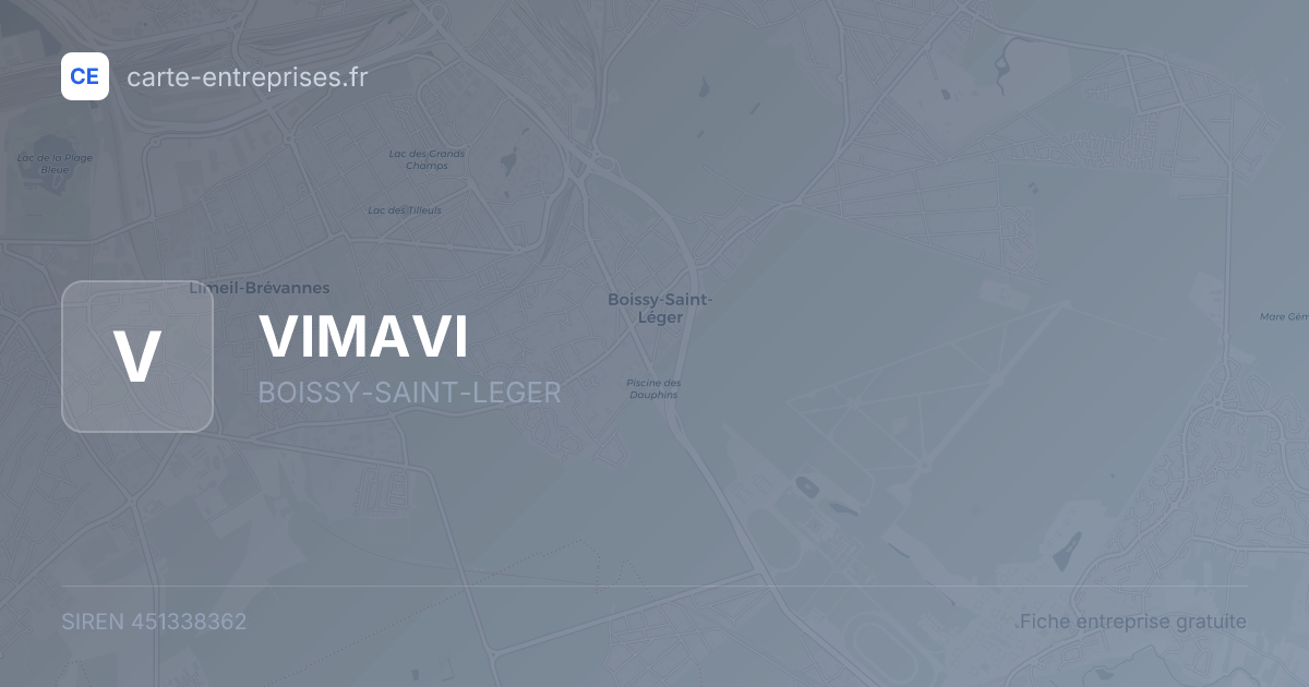 VIMAVI — 451338362 — fiche entreprise
