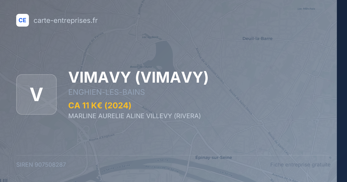 VIMAVY — 907508287 — fiche entreprise