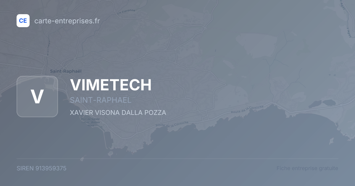 VIMETECH — 913959375 — fiche entreprise