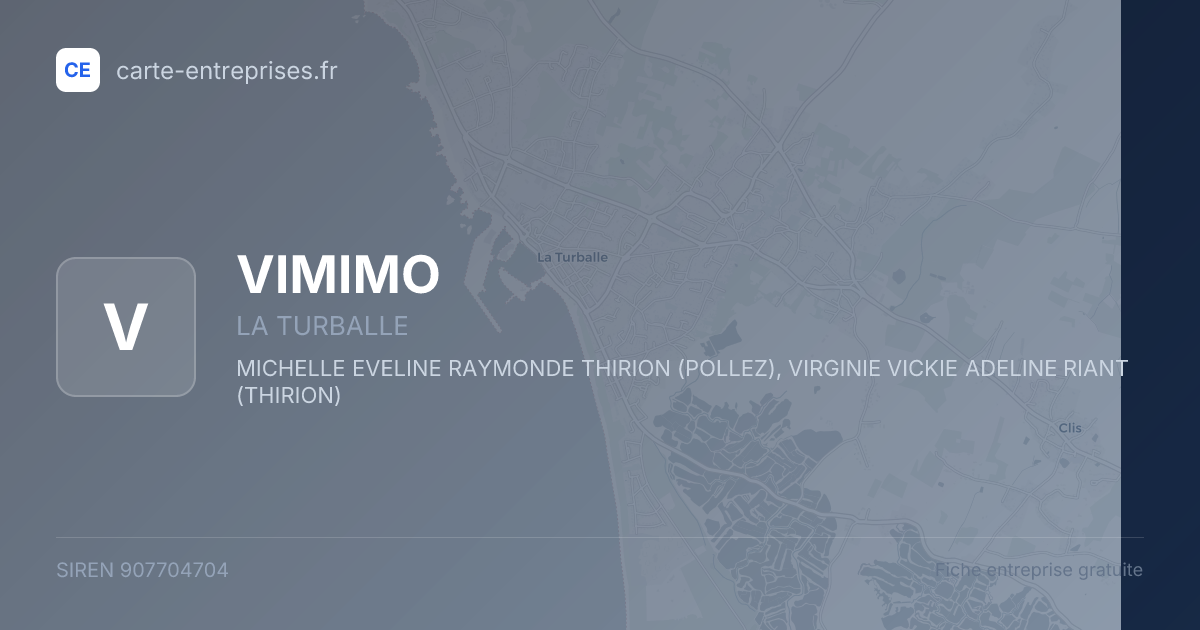 VIMIMO — 907704704 — fiche entreprise