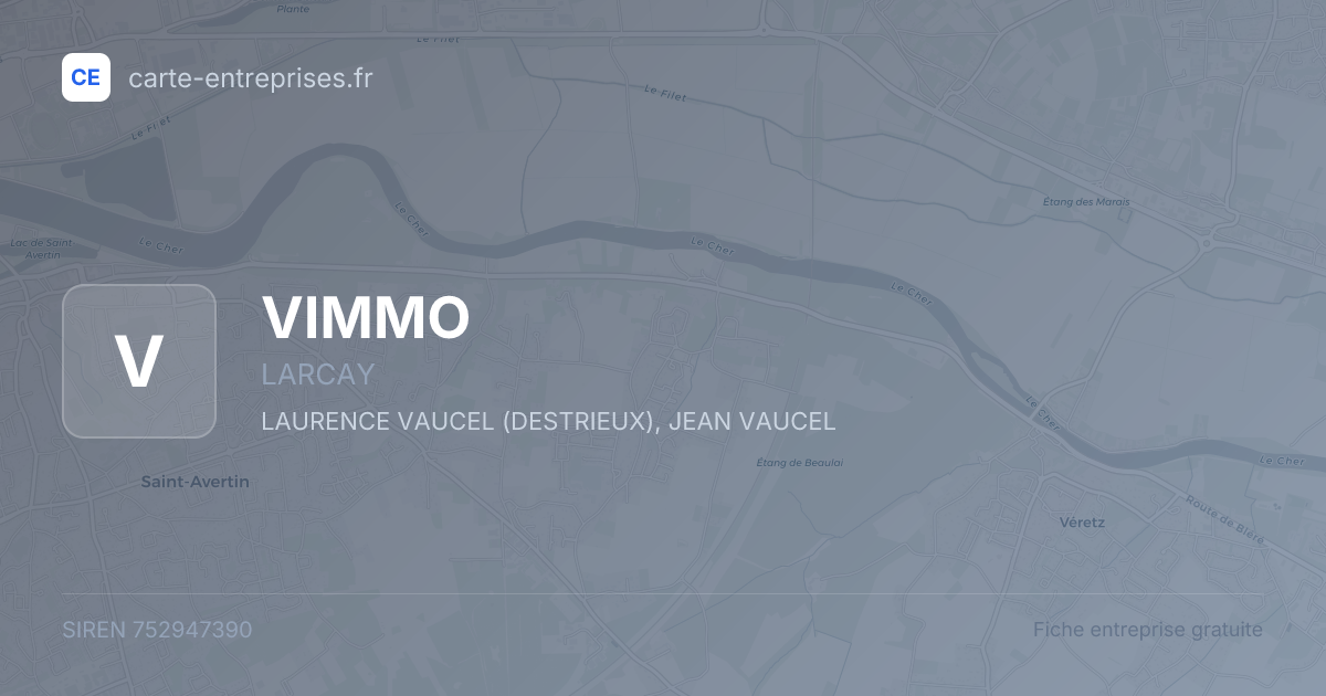 VIMMO — 752947390 — fiche entreprise