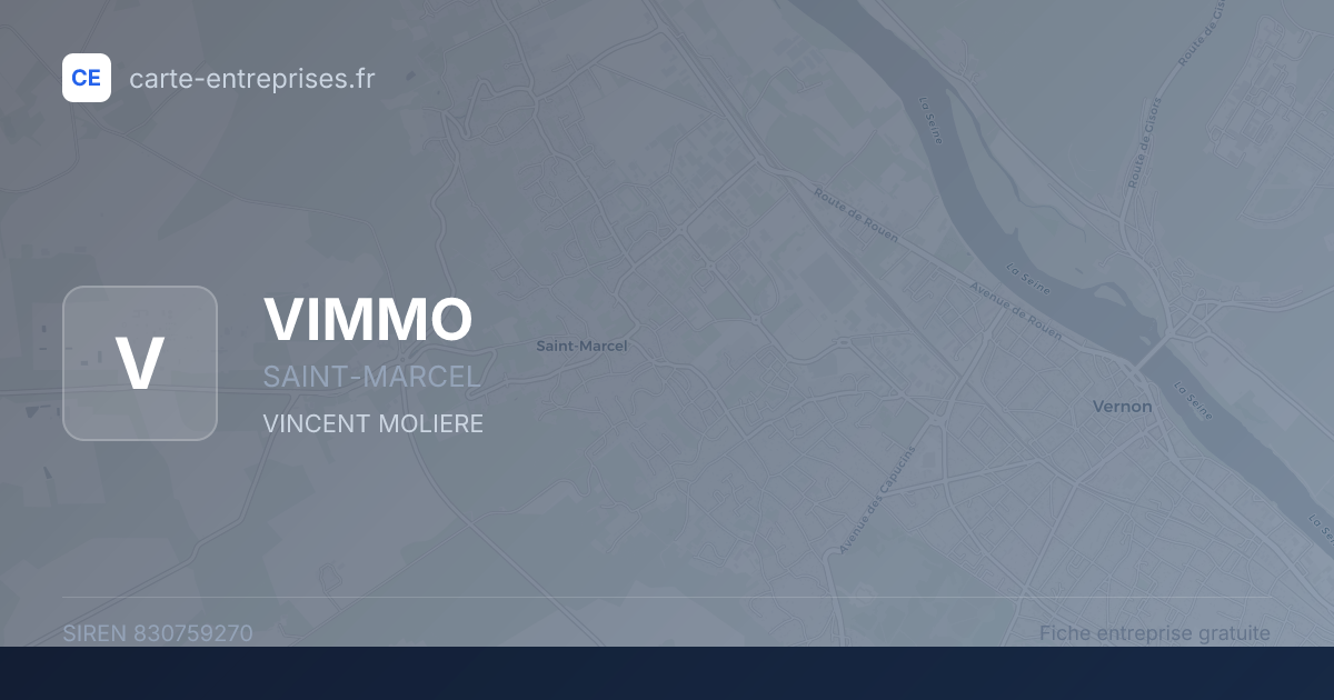 VIMMO — 830759270 — fiche entreprise