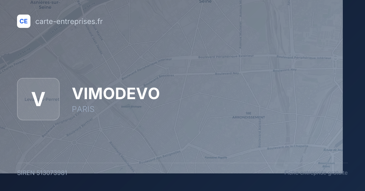 VIMODEVO — 513073981 — fiche entreprise