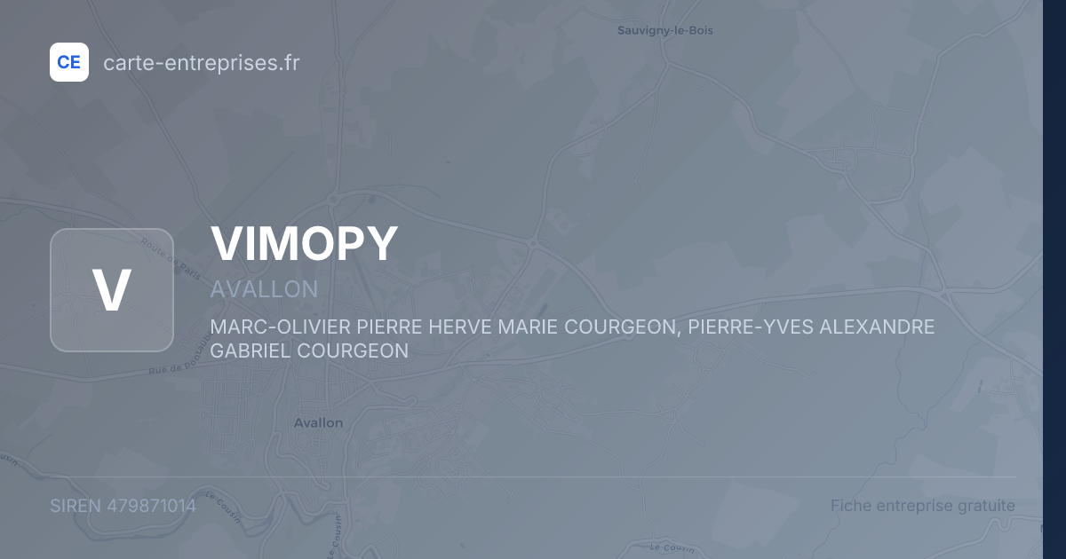 VIMOPY — 479871014 — fiche entreprise