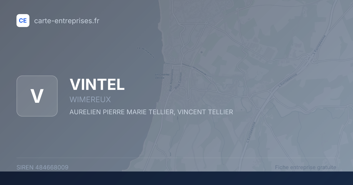 VINTEL — 484668009 — fiche entreprise