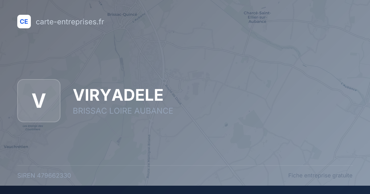VIRYADELE — 479662330 — fiche entreprise