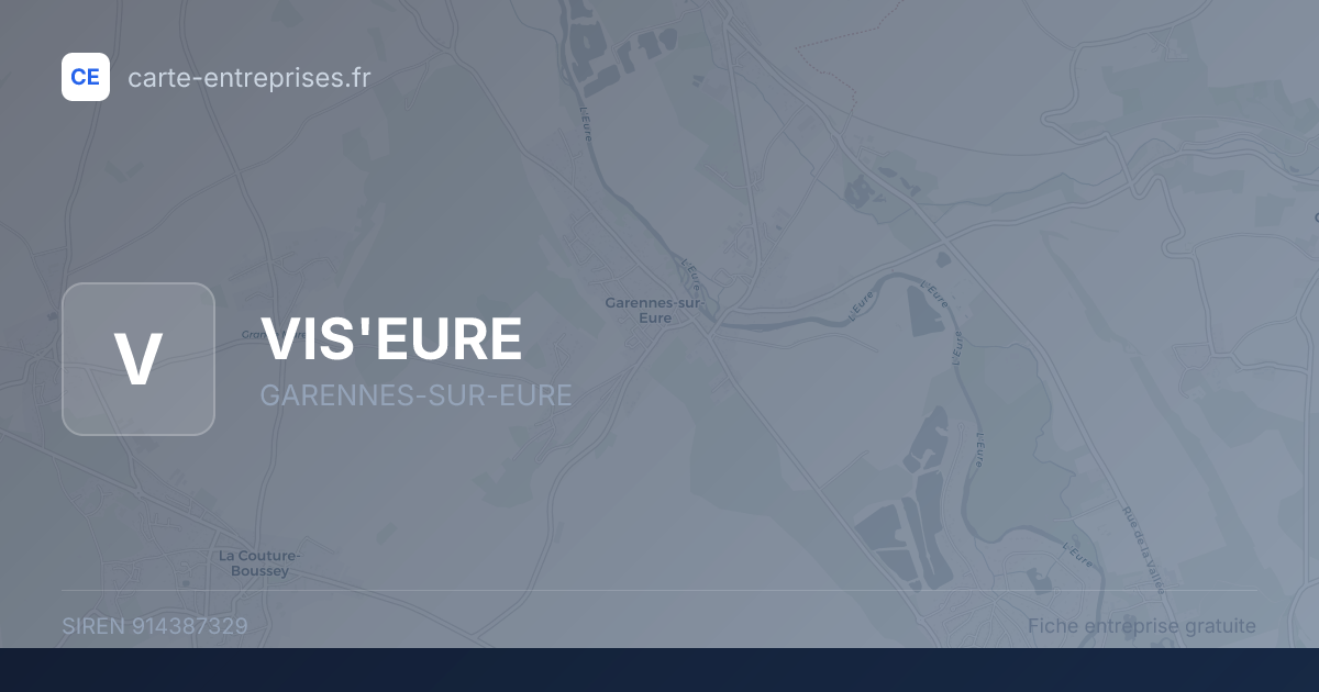 VIS'EURE — 914387329 — fiche entreprise