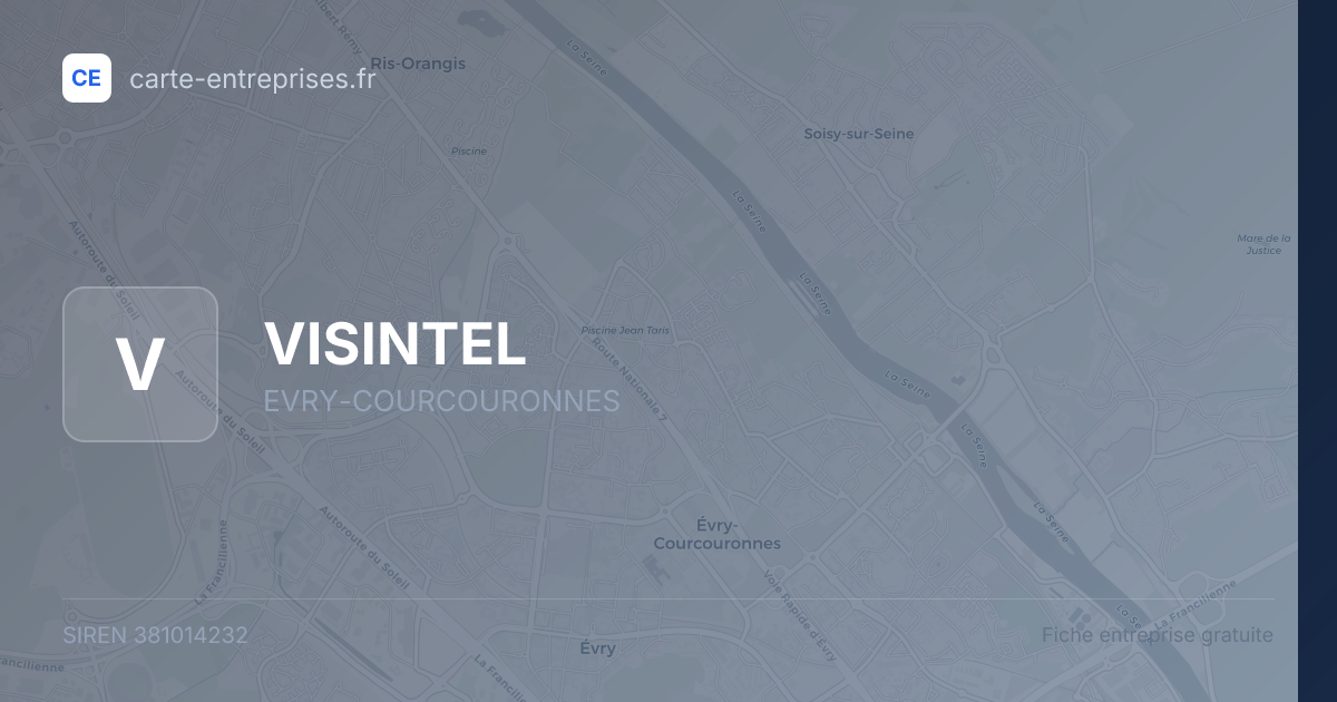 VISINTEL — 381014232 — fiche entreprise