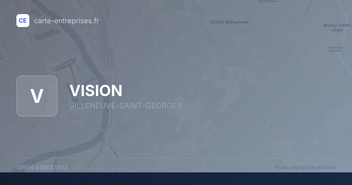 VISION — 448657403 — fiche entreprise