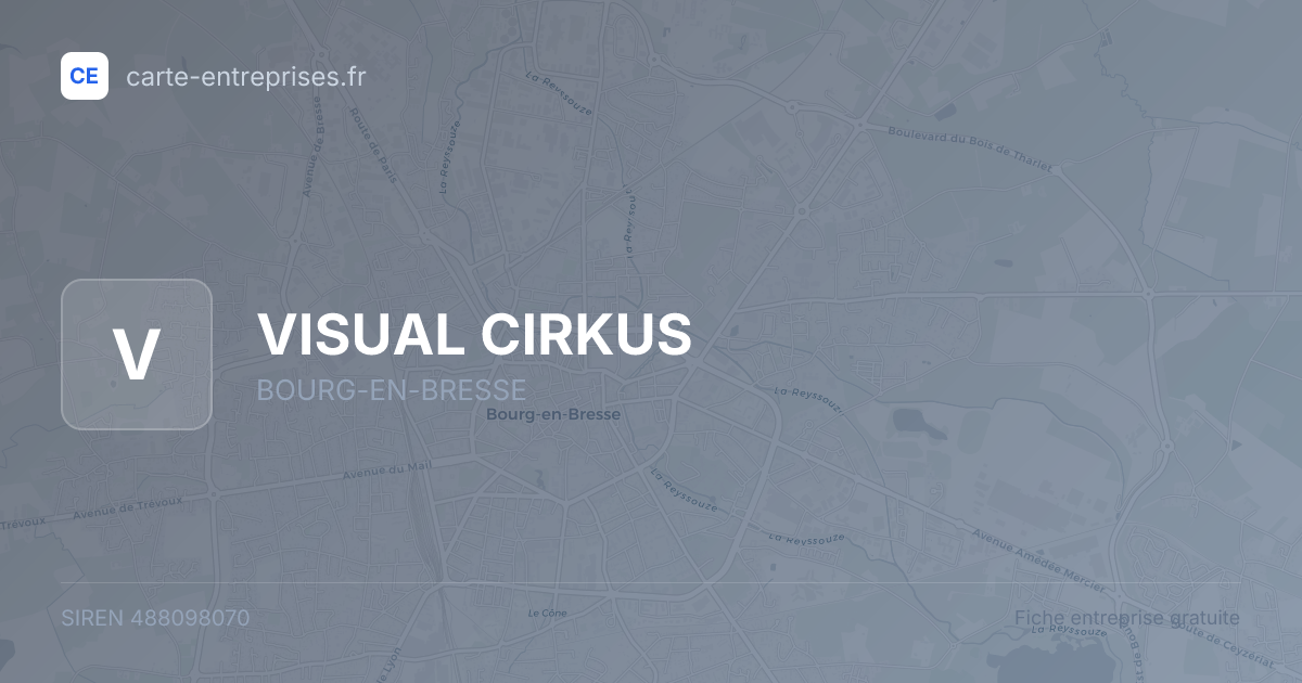 VISUAL CIRKUS — 488098070 — fiche entreprise