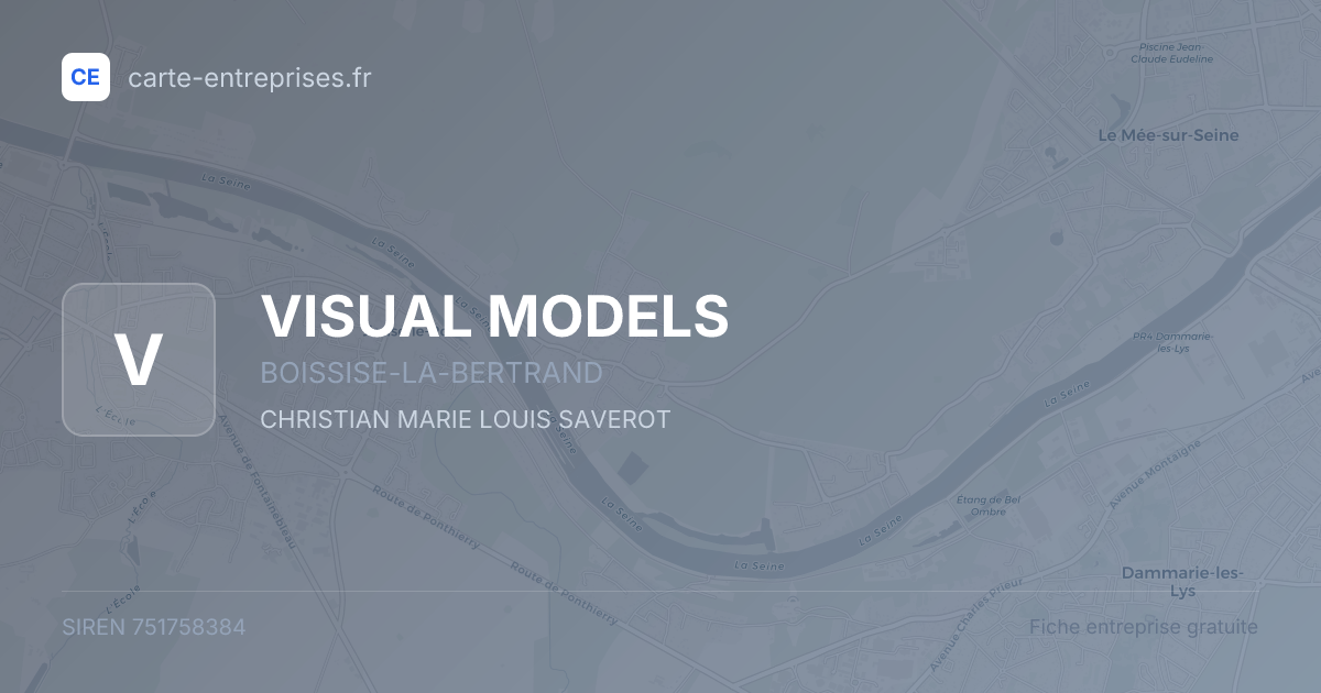 VISUAL MODELS — 751758384 — fiche entreprise